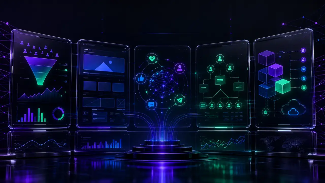 Painel tecnológico de serviços digitais ACUNA